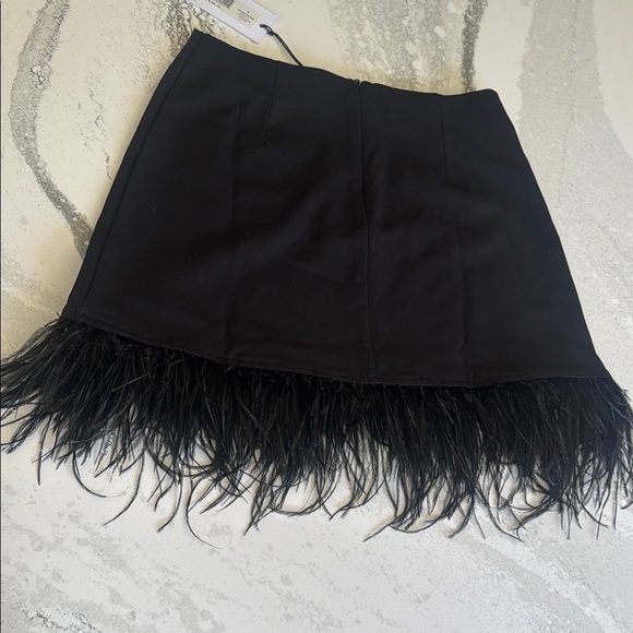 WeWoreWhat Black Mini Skirt Embellished Cocktail - Picture 7 of 7